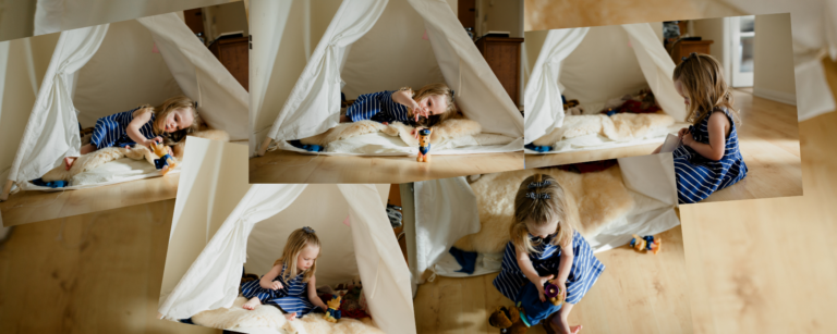 Rearrange photos in the editor